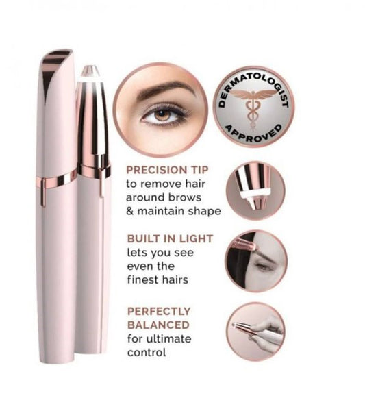 Flawless Brows Rechargeable Eyebrow Hair Remover Machine